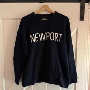 Newport Navy Crewneck Sweater